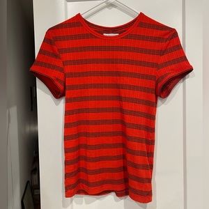 Urban outfitters vintage inspired t shirt red